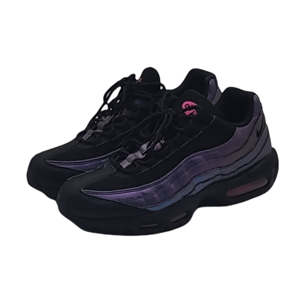 Nike Black and Purple Sneakers